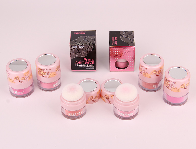 音樂花 3D蘑菇頭胭脂/腮紅 #1021